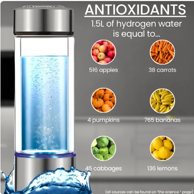 HydroGenie Hydrogen Water Bottle