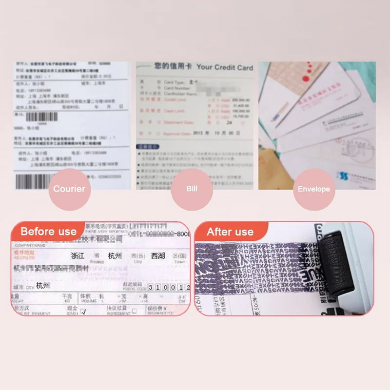 Security Stamp Privacy Roller