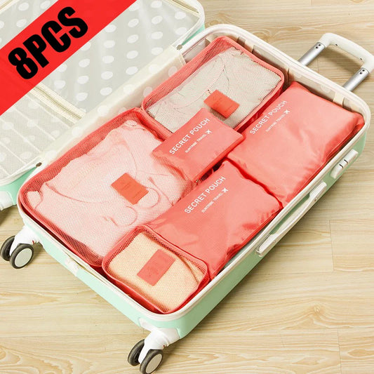 JetSet Pack: 8 Piece Oxford Cloth Travel Storage Bag