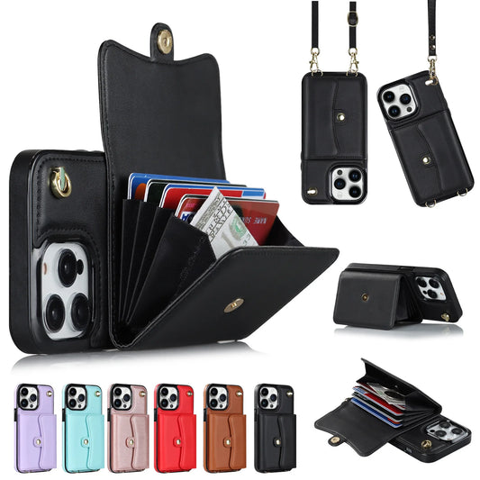 Chic iSling Leather Wallet Phone Case