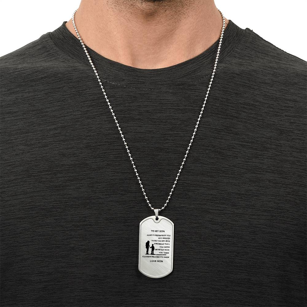 Son’s Eternal Keepsake from Mom