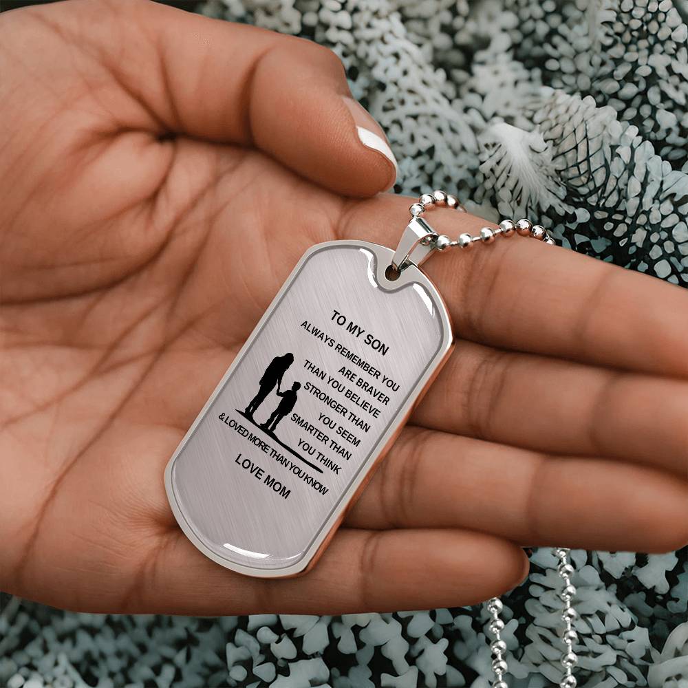 Son’s Eternal Keepsake from Mom