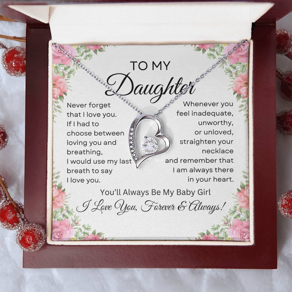 Daughter-Enduring Love Necklace