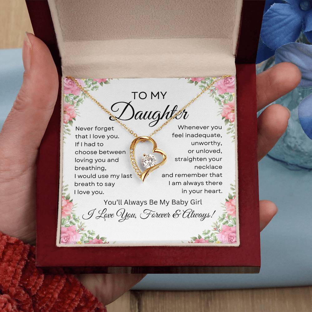 Daughter-Enduring Love Necklace