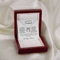 To My Beautiful Soulmate-Love You Forever-Lucky In Love Necklace
