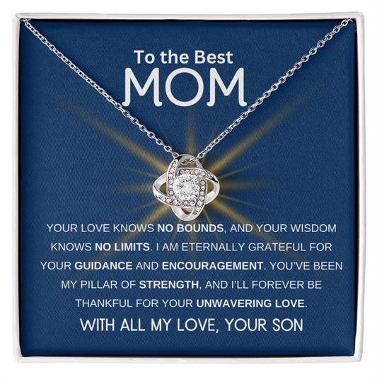 Mom's Eternal Love Necklace-From Son