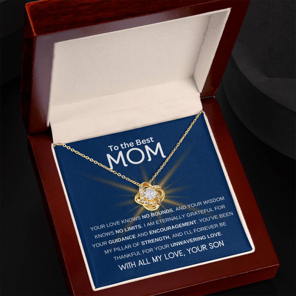 Mom's Eternal Love Necklace-From Son