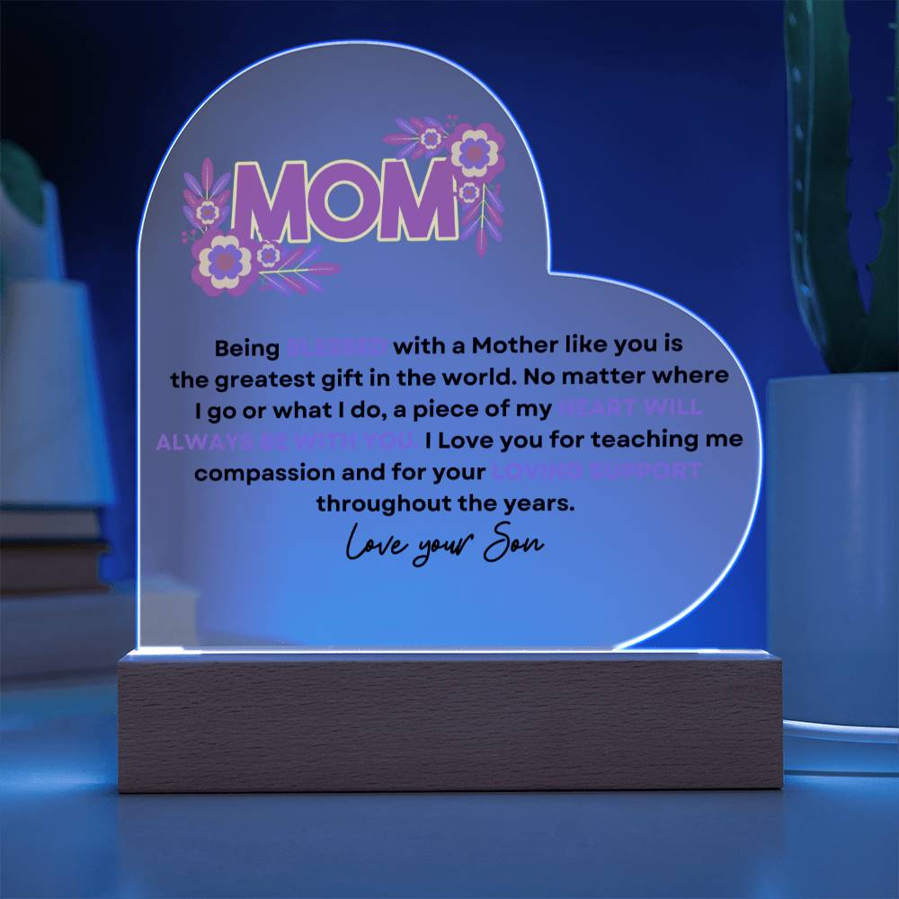 Son's Eternal Love Heart Keepsake