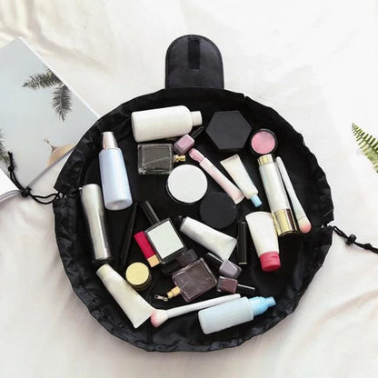 Glamour On-the-Go Drawstring Makeup Bag