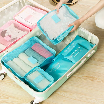 JetSet Pack: 8 Piece Oxford Cloth Travel Storage Bag