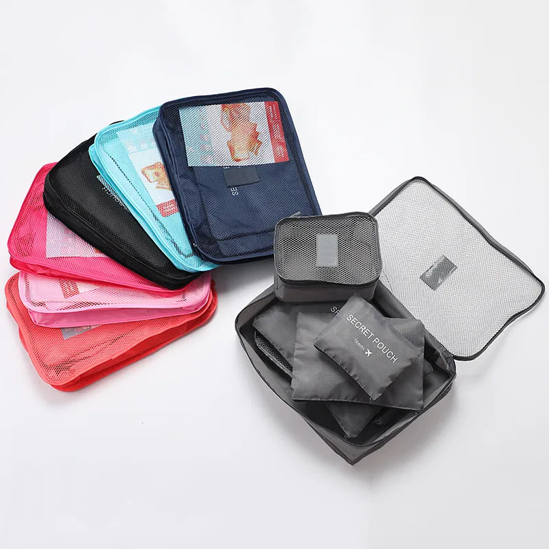 JetSet Pack: 8 Piece Oxford Cloth Travel Storage Bag