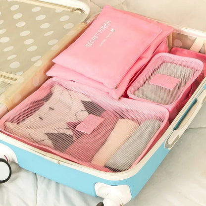 JetSet Pack: 8 Piece Oxford Cloth Travel Storage Bag