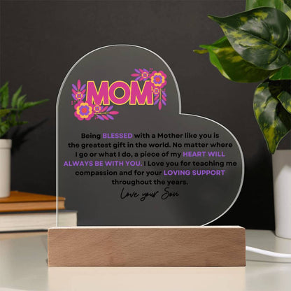 Son's Eternal Love Heart Keepsake