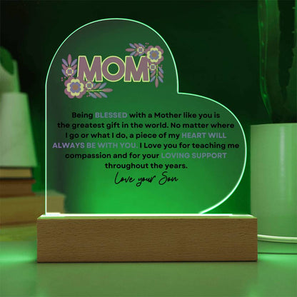 Son's Eternal Love Heart Keepsake