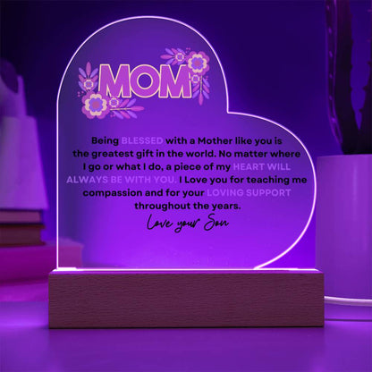 Son's Eternal Love Heart Keepsake