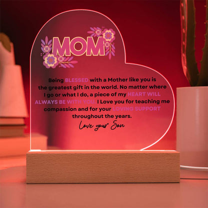 Son's Eternal Love Heart Keepsake