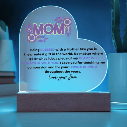 Son's Eternal Love Heart Keepsake