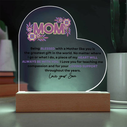 Son's Eternal Love Heart Keepsake