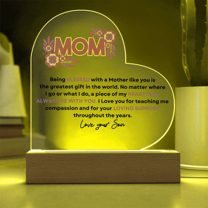 Son's Eternal Love Heart Keepsake