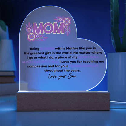 Son's Eternal Love Heart Keepsake