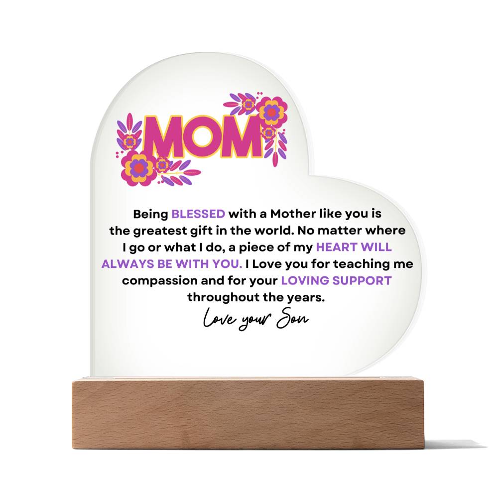 Son's Eternal Love Heart Keepsake