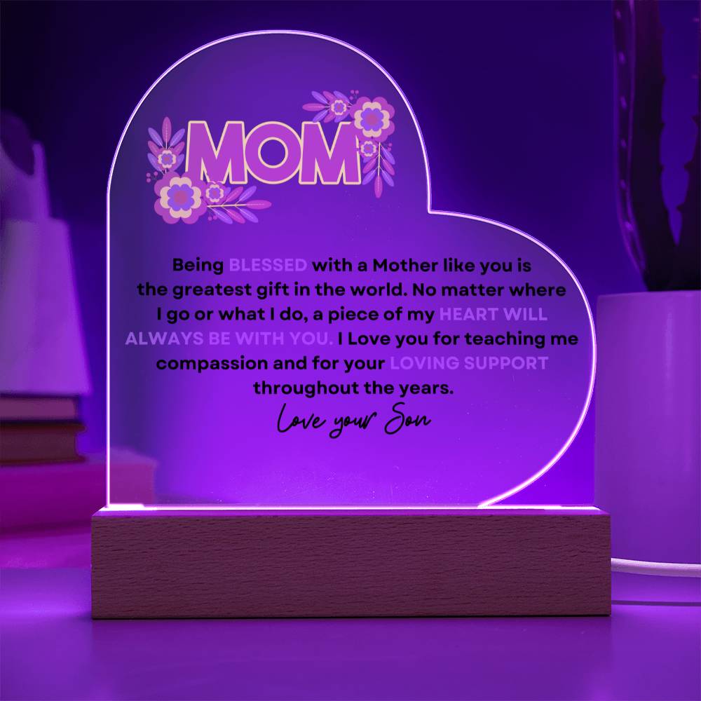 Son's Eternal Love Heart Keepsake